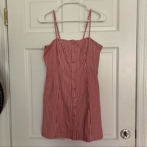 Button up and smocked dress